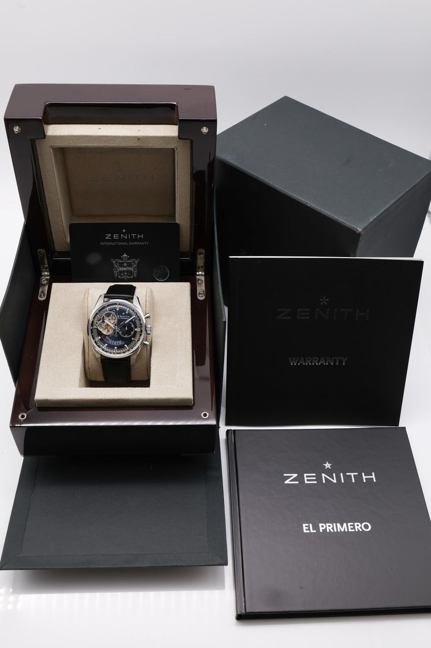 Zenith El Primero Chronomaster Automatik 03.2080.4021 - Papiere und oder Lieferumfang