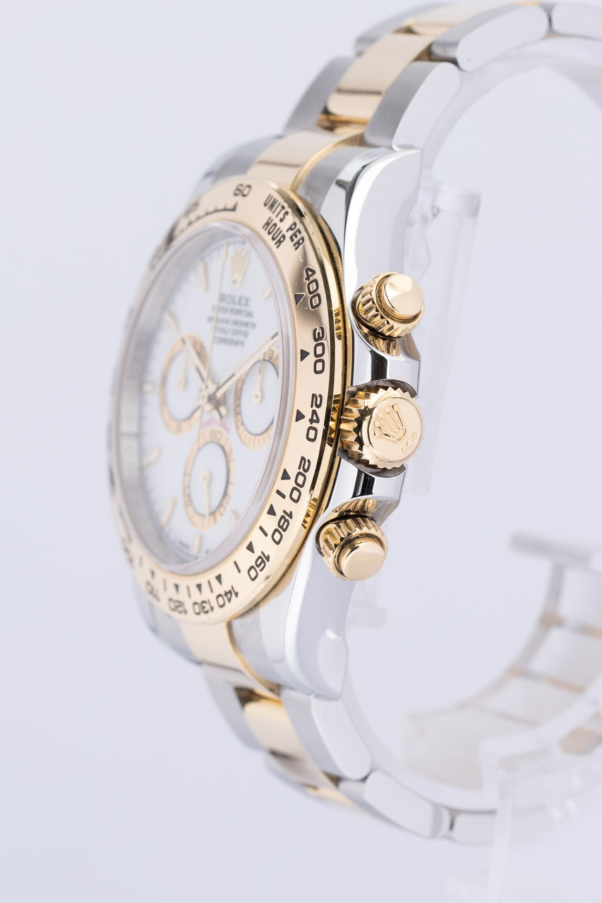 Rolex Daytona Stahl/Gold Automatik Weiß 126503 - Detailansicht 2