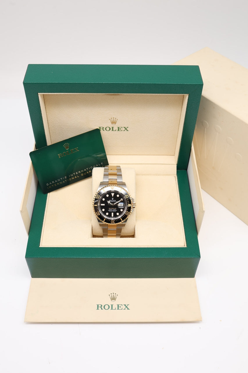 Rolex Sea-Dweller Automatik Stahl/Gold 126603 - Papiere und oder Lieferumfang