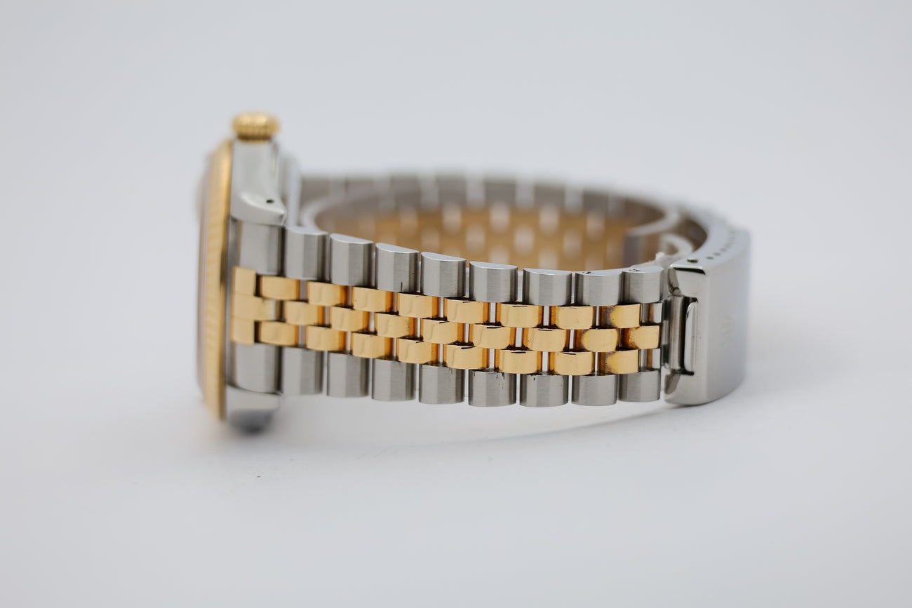 Rolex Datejust 36mm Automatik Herrenuhr Stahl/Gold 16233 - Detailansicht 3