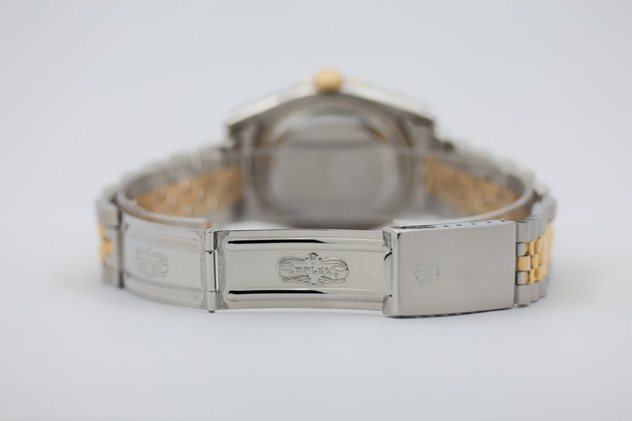Rolex Datejust 36mm Automatik Herrenuhr Stahl/Gold 16233 - Detailansicht 6