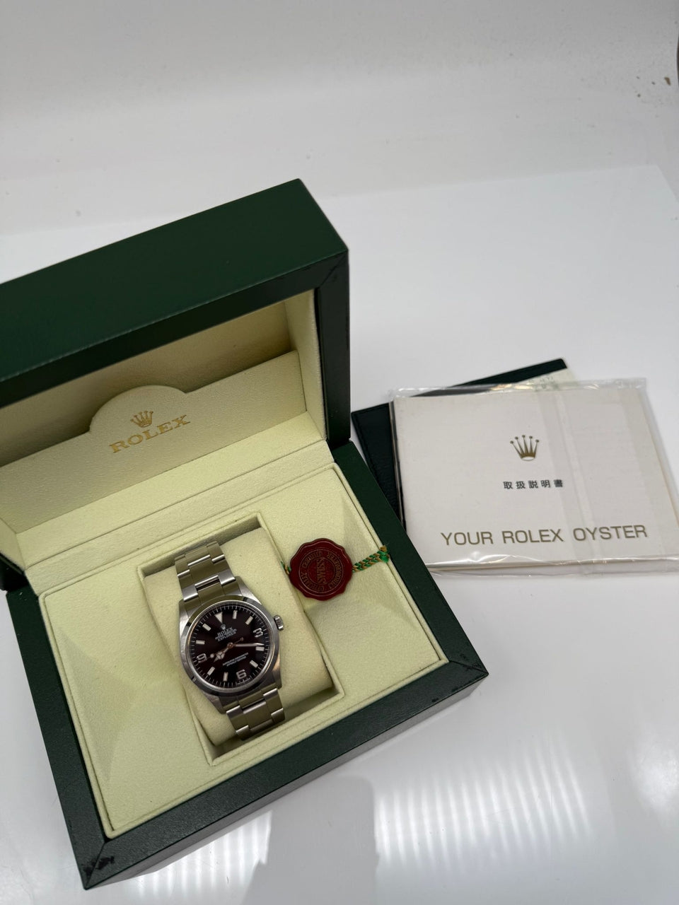 Rolex Explorer 36mm Herrenuhr Automatik 114270 - Papers and documentation