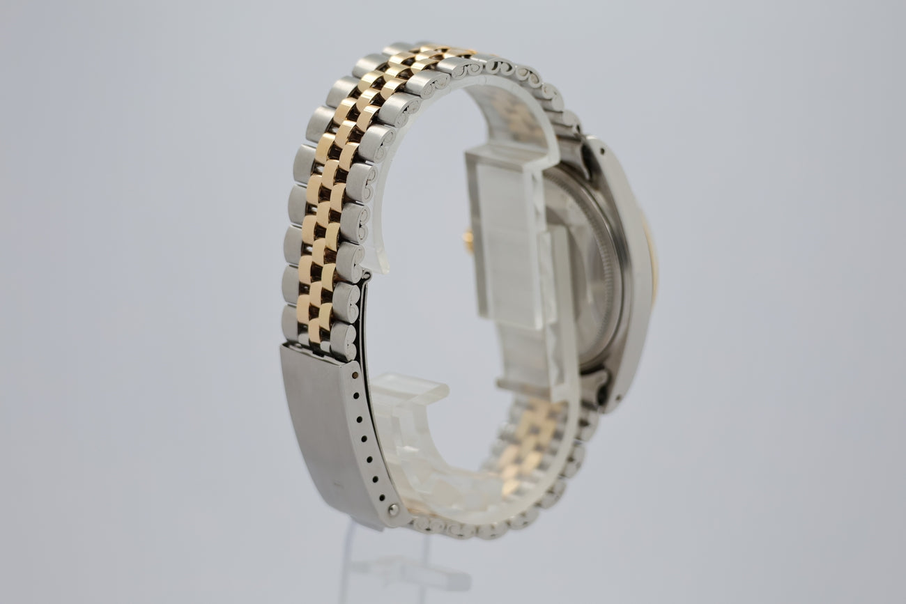 Rolex Datejust 36mm Automatik Stahl Gold Plexi 1601 - Detailansicht 1