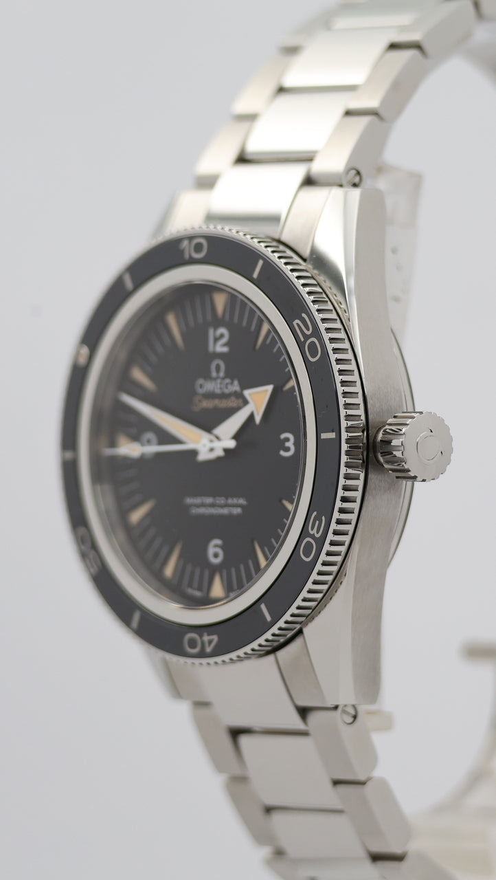 Omega Seamaster 300 Automatik Herrenuhr Schwarz 2333041201001 - Detail view 7