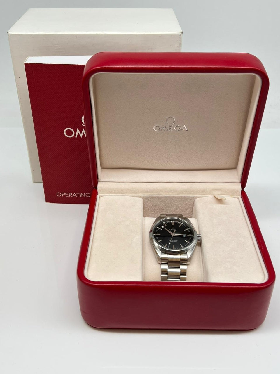 Omega Seamaster Aqua Terra 39mm Quarz Schwarz 25175000 - Papiere und oder Lieferumfang