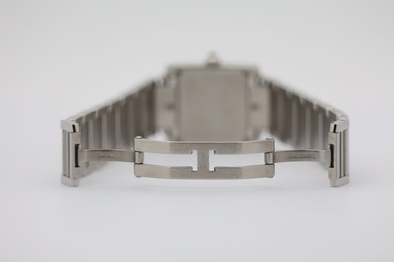 Cartier Tank Française Lady Quarz 25x30mm 3751 - Detailansicht 6