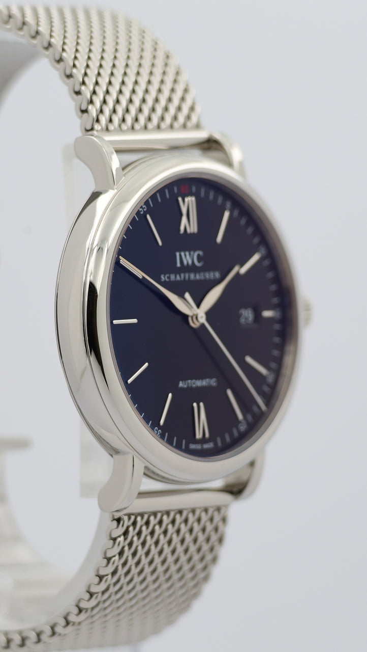 IWC Portofino Automatik Herrenuhr 40mm IW356506 - Detail view 8