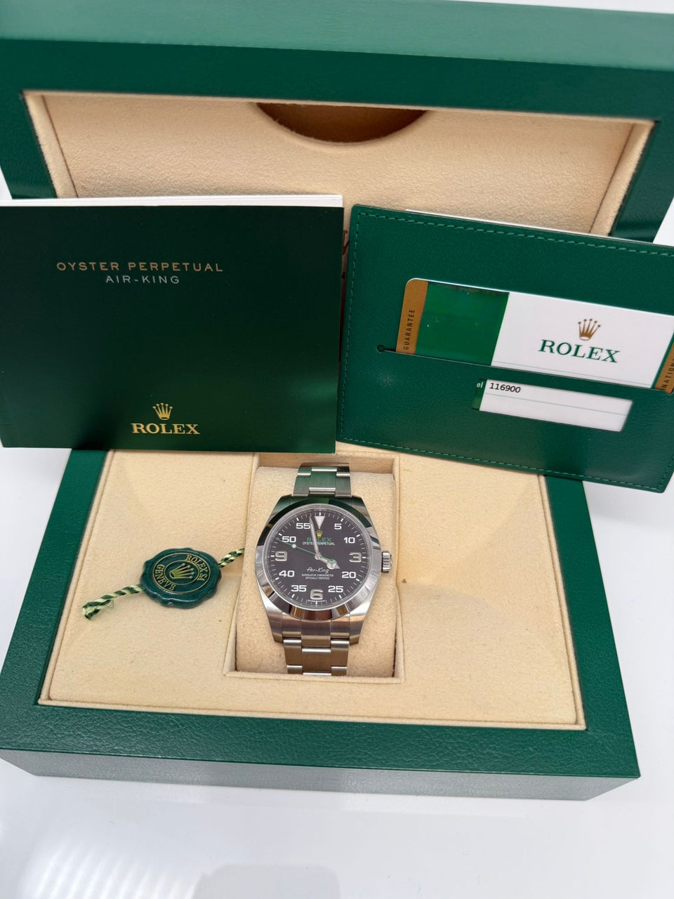 Rolex Air King Automatik Herrenuhr 116900 - Papers and documentation