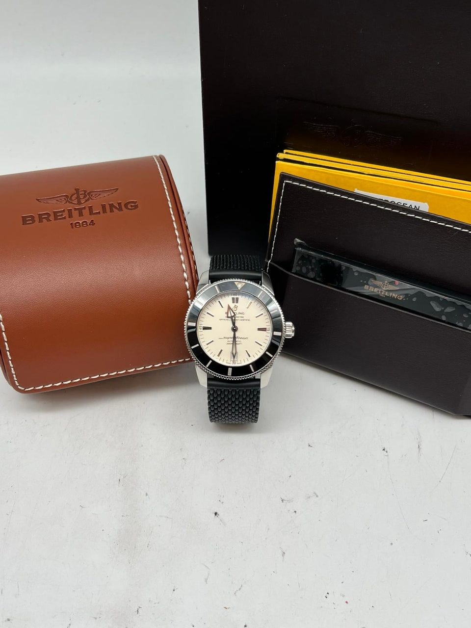 Breitling Superocean Heritage II Automatik 42mm AB2010 - Papiere und oder Lieferumfang
