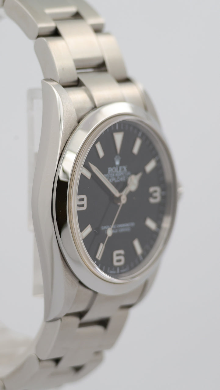 Rolex Explorer 36mm Herrenuhr Automatik 114270 - Detailansicht 8