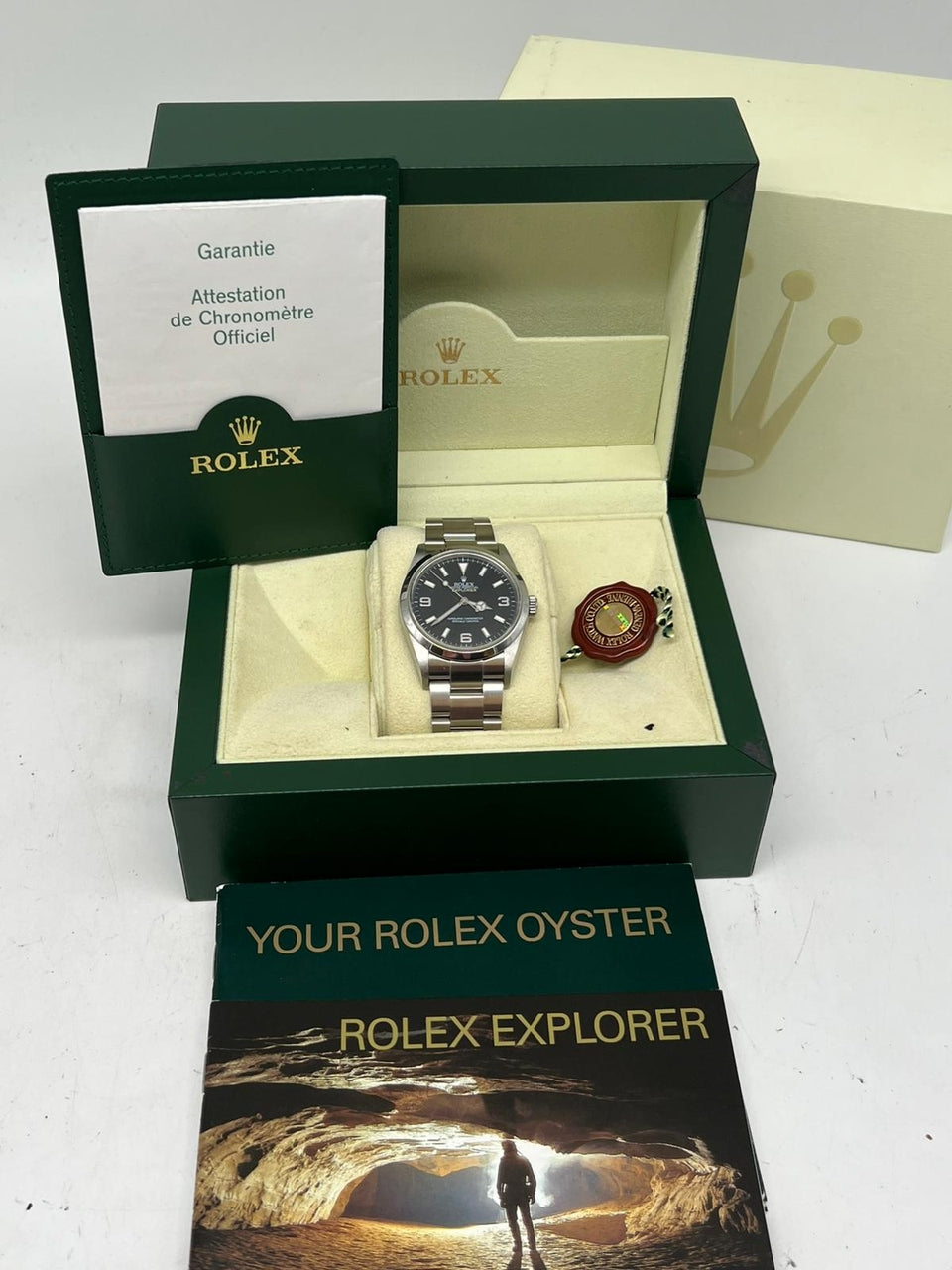 Rolex Explorer 36mm Herrenuhr Automatik 114270 - Papiere und oder Lieferumfang