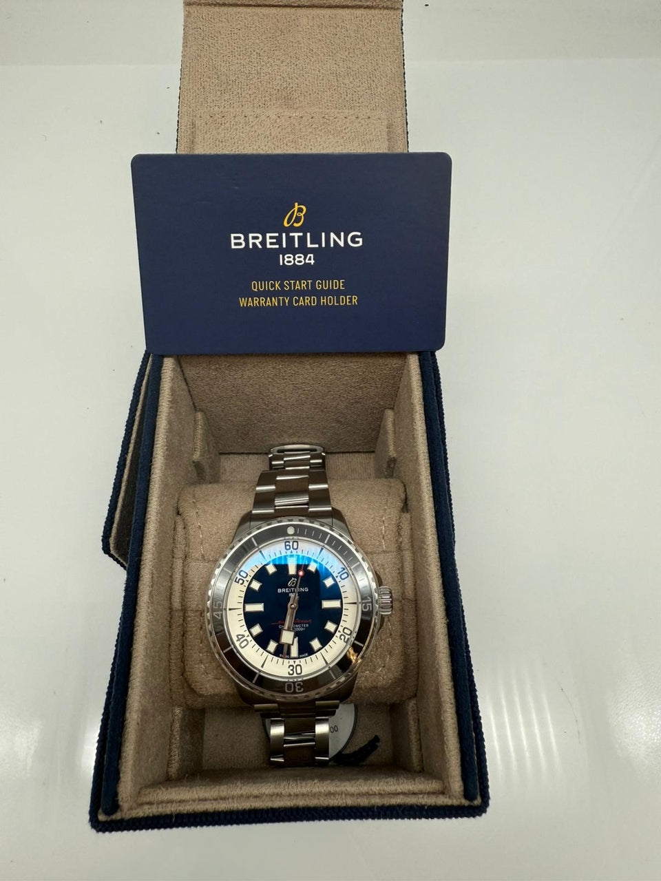 Breitling Superocean 44 Automatik Herrenuhr A17376 - Papiere und oder Lieferumfang