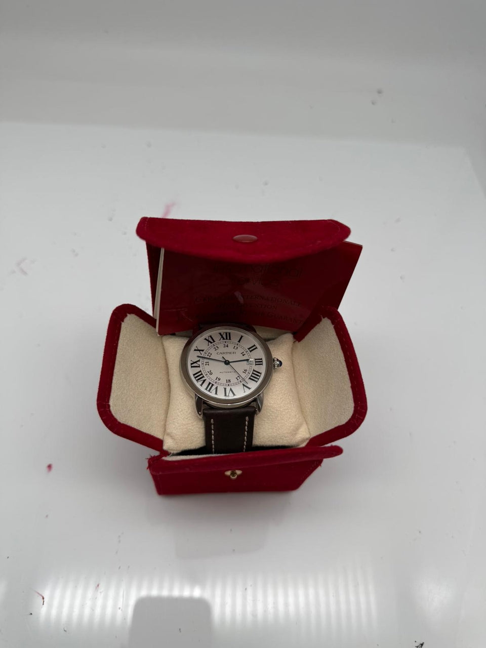 Cartier Ronde Solo de Cartier 42mm Automatik W6701010 - Papers and documentation