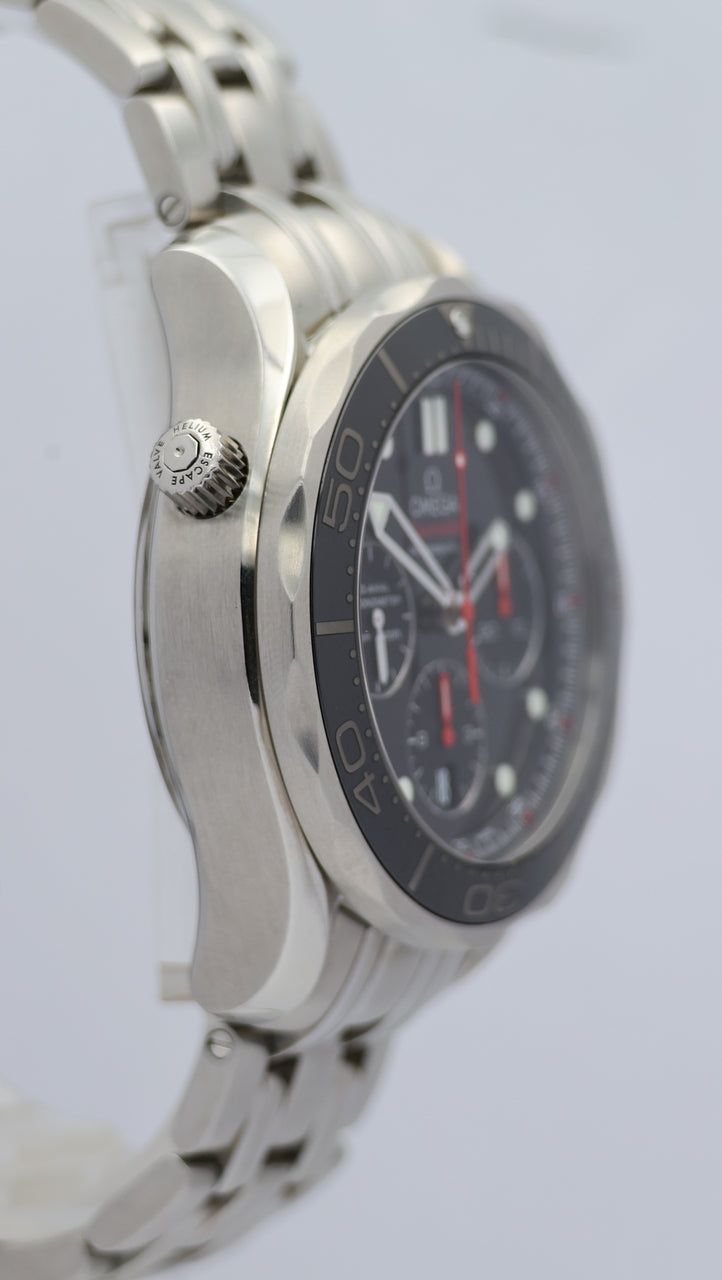 Omega Seamaster Diver 300 M Chronograph Automatik 21230445001001 Box + og. Papiere