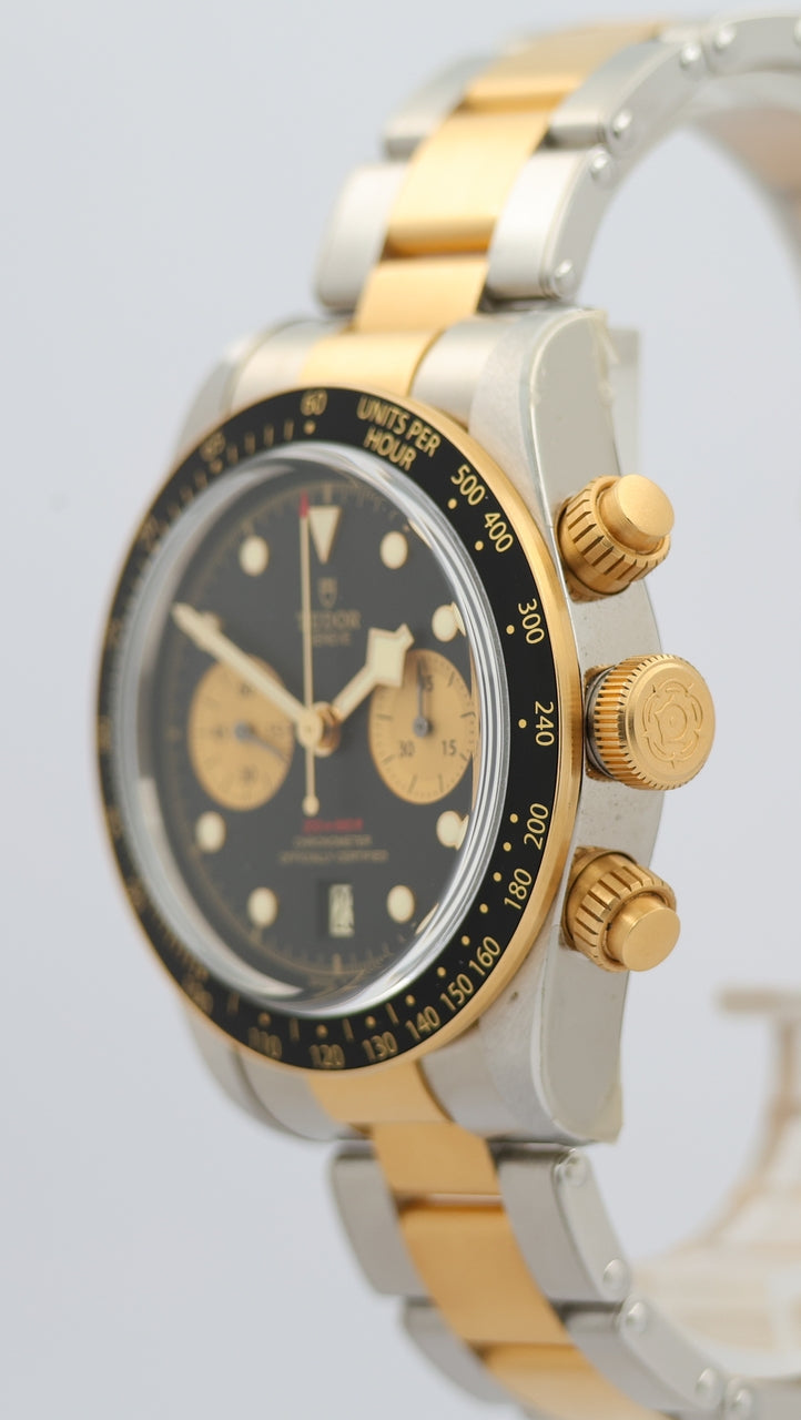 Tudor Black Bay Chrono Stahl/Gold Automatik 41mm 79363N - Detail view 5