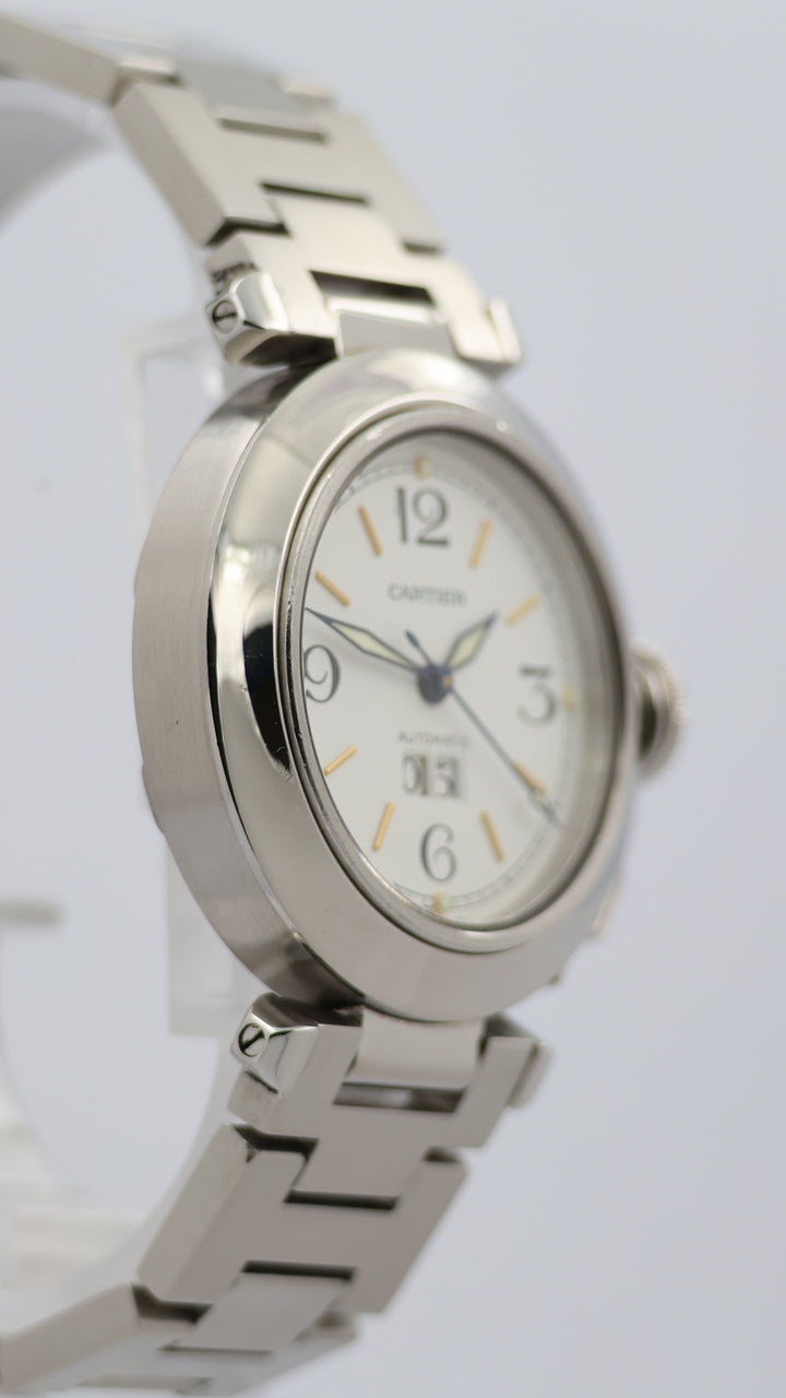 Cartier Pasha C Big Date 35mm Automatik W31044M7 - Detailansicht 8