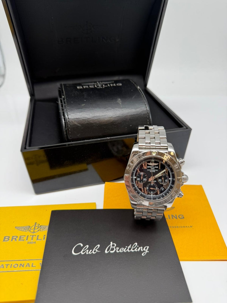Breitling Chronomat Automatik 44mm AB0110 - Papiere und oder Lieferumfang
