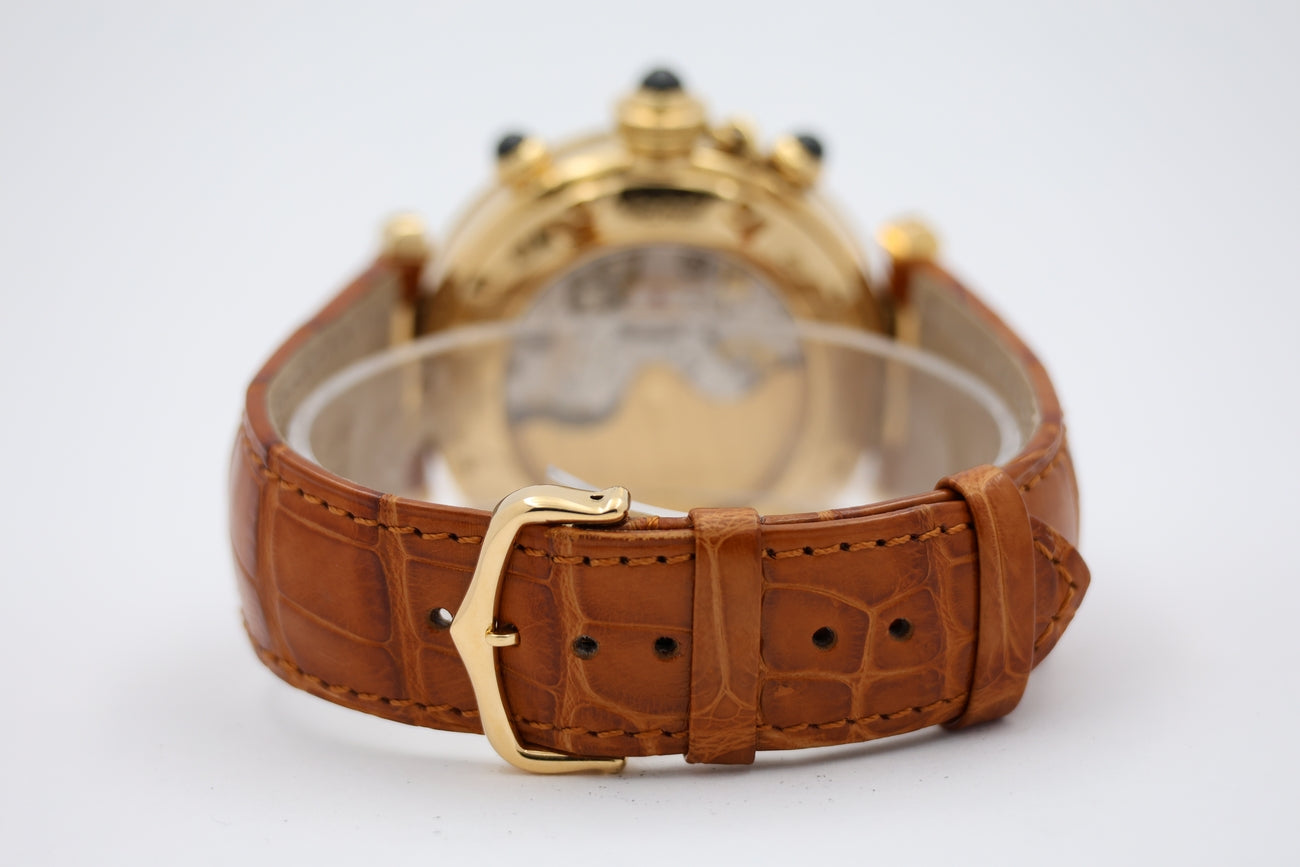 Cartier Pasha Chronograph 18K Gelbgold Automatik 2111 - Detailansicht 5