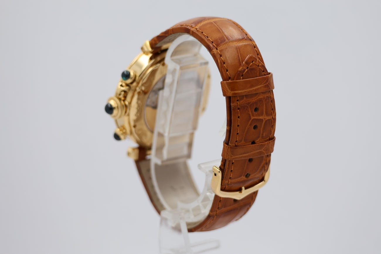Cartier Pasha Chronograph 18K Gelbgold Automatik 2111 - Detailansicht 2