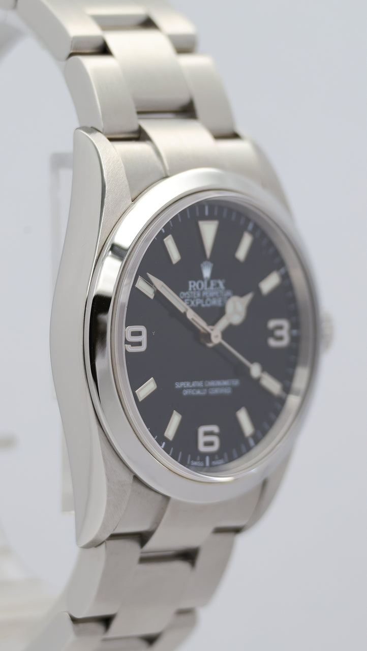Rolex Explorer 36mm Automatik Herrenuhr 114270 - Detail view 8