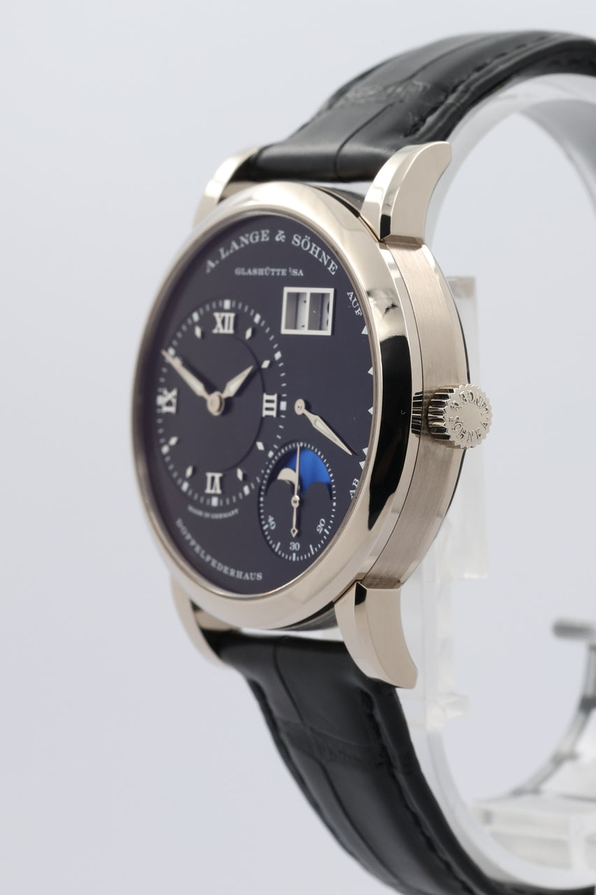 A. Lange und Söhne Lange 1 Mondphase 18K Weißgold 38mm Handaufzug 192.029/LS1923AG - Detailansicht 1