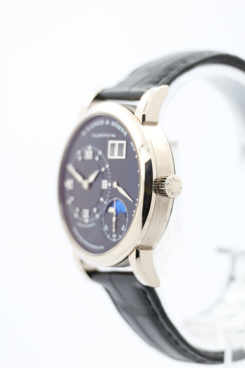 A. Lange und Söhne Lange 1 Mondphase 18K Weißgold 38mm Handaufzug 192.029/LS1923AG - Detailansicht 1