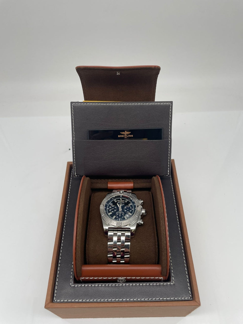 Breitling Chronomat 44mm Automatik Herrenuhr AB0115 - Papiere und oder Lieferumfang