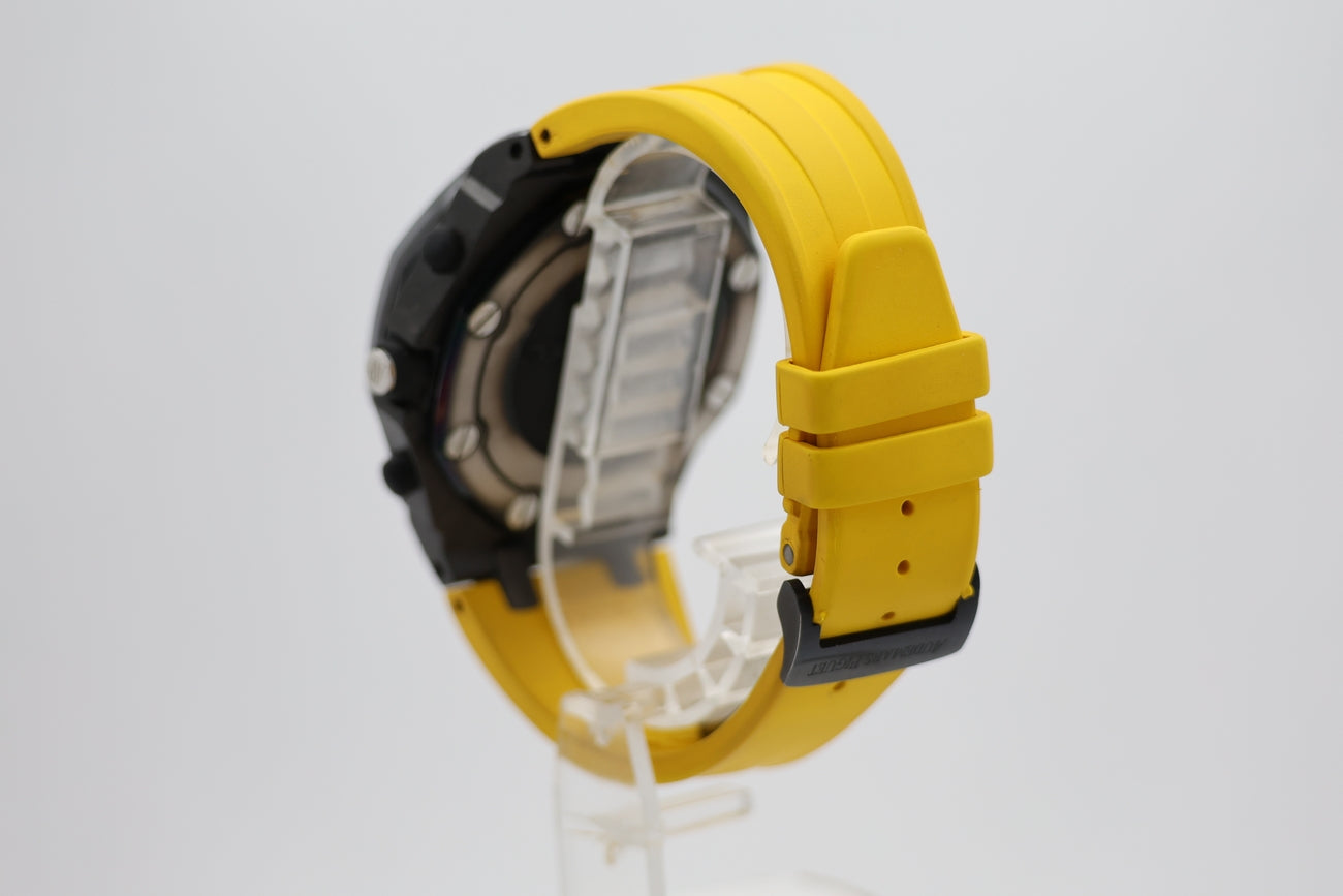 Audemars Piguet Royal Oak Offshore Chronograph Automatik Herrenuhr "Bumble Bee" 26176FO - Detailansicht 3