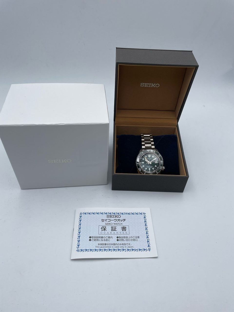 Seiko Prospex SBEJ009 - Papiere und oder Lieferumfang