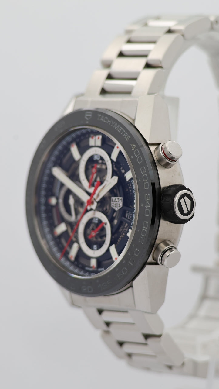 Tag Heuer Carrera Calibre HEUER 01 45mm Automatik CAR2A1W.BA0703 - Detail view 7