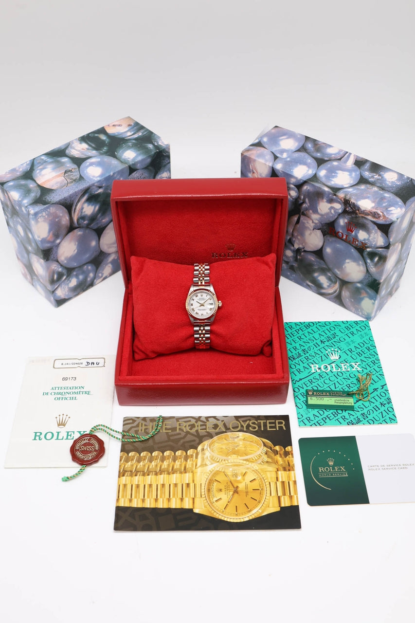 Rolex Lady Datejust 26mm Automatik 69173 - Papiere und oder Lieferumfang