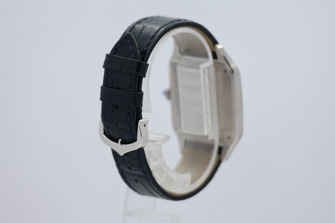 Cartier Santos Dumont 31,4 x 43,5 mm Quarz WSSA0022 Box + og. Papiere