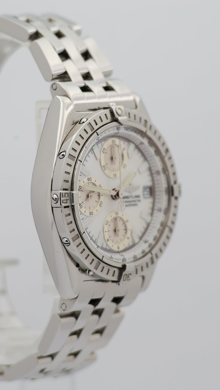 Breitling Chronomat Perlmutt-Blatt 39mm Automatik A13352 - Detail view 8