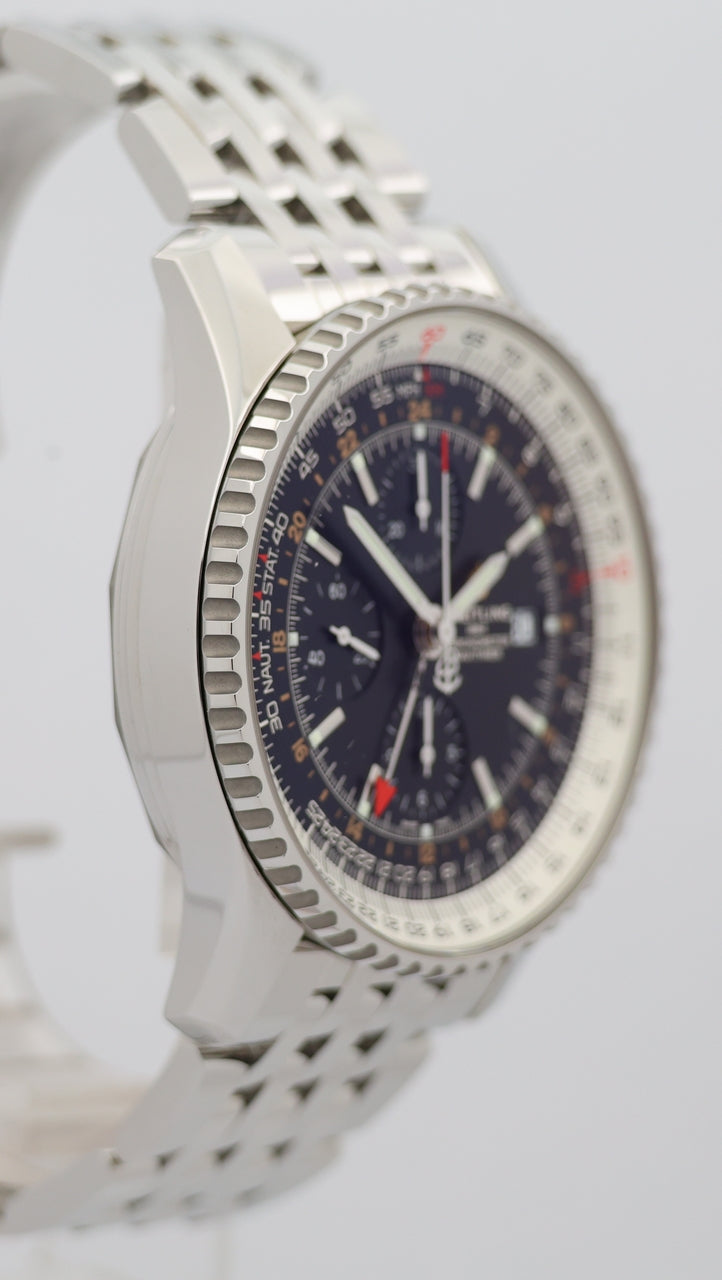 Breitling Navitimer World Automatik Herrenuhr 46mm A24322 - Detailansicht 5