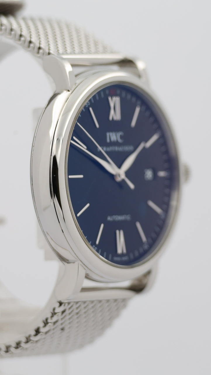 IWC Portofino Automatik Herrenuhr 40mm IW356508 - Detailansicht 8