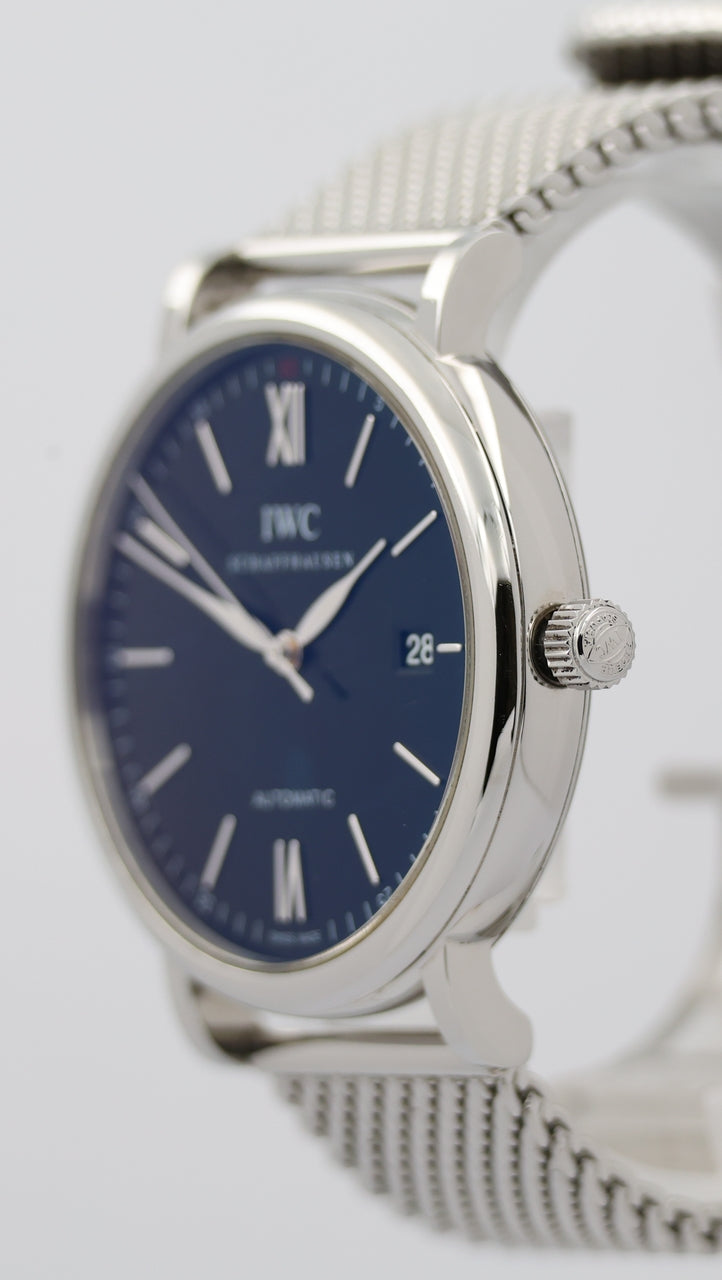IWC Portofino Automatik Herrenuhr 40mm IW356508 - Detailansicht 7