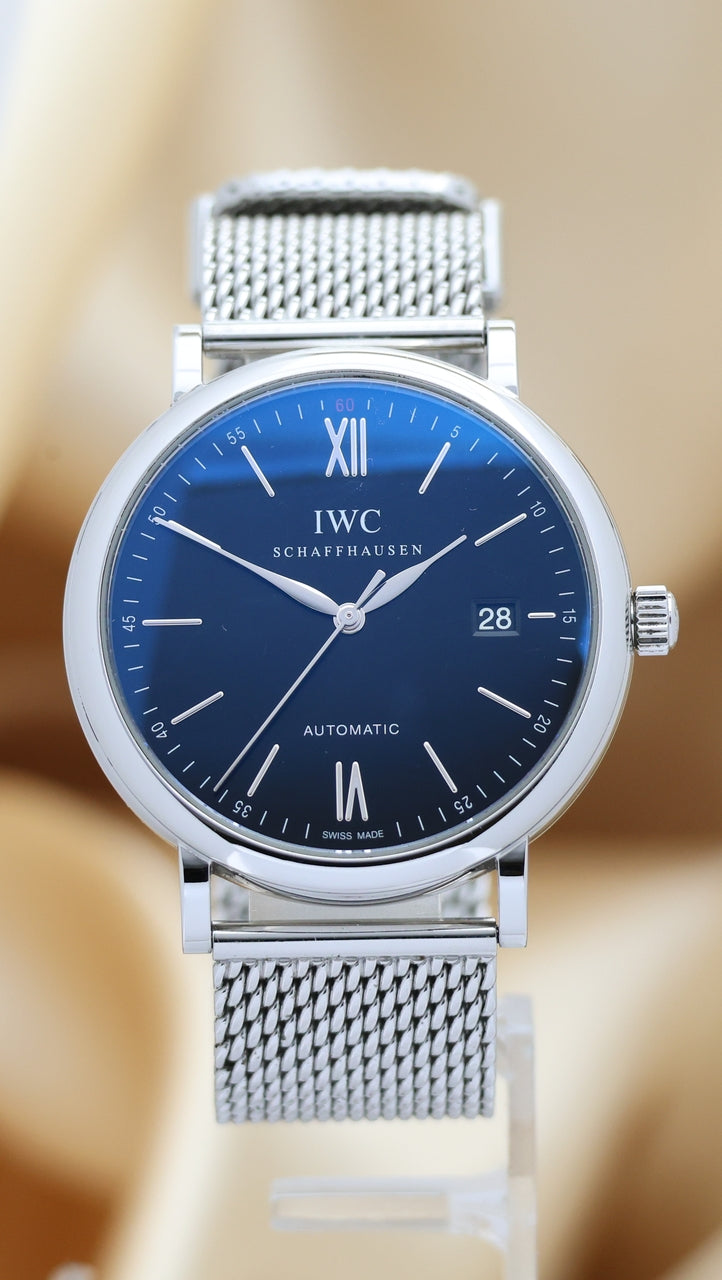 IWC Portofino Automatik Herrenuhr 40mm IW356508 - Main product image