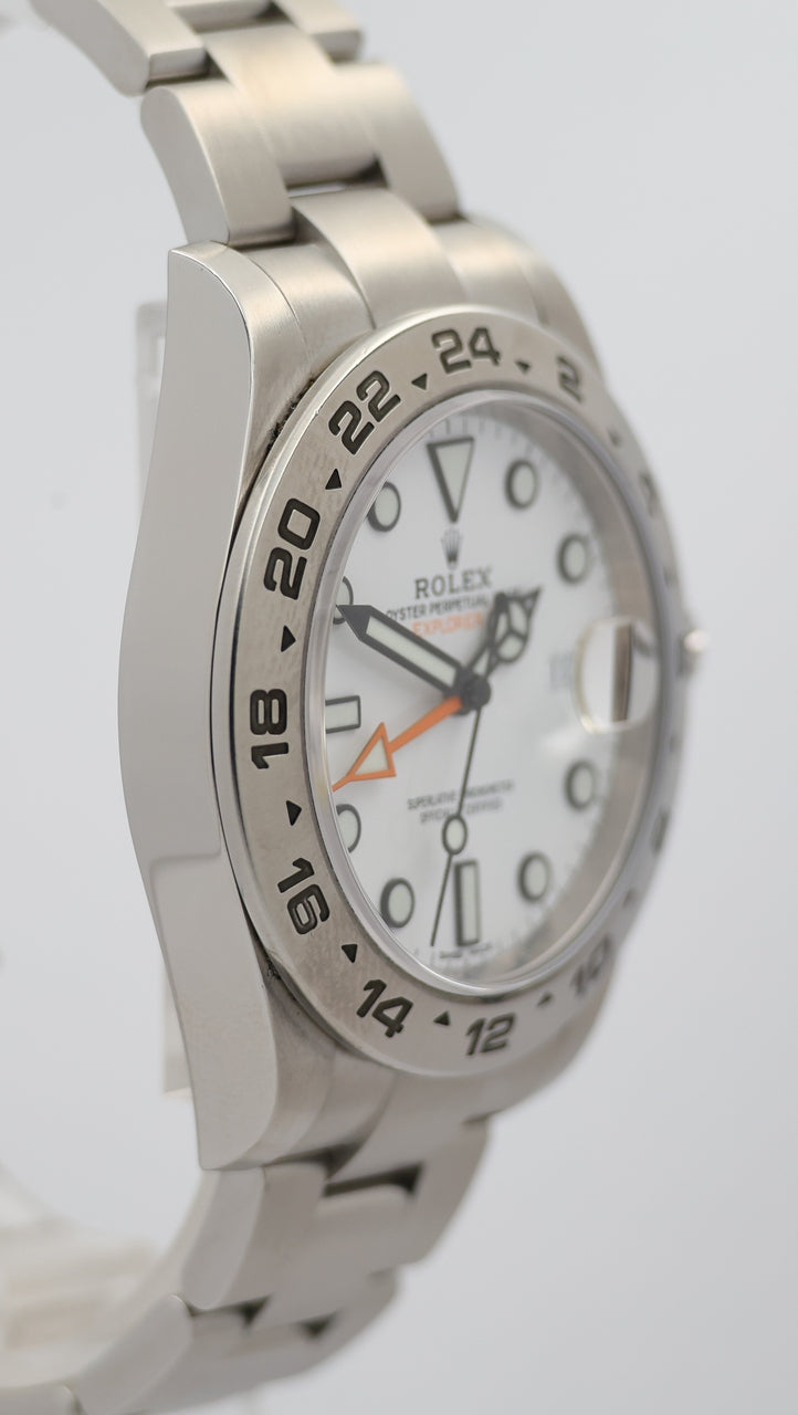 Rolex Explorer II 42mm Automatik Herrenuhr 216570 - Detailansicht 6