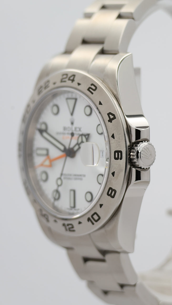 Rolex Explorer II 42mm Automatik Herrenuhr 216570 - Detailansicht 5