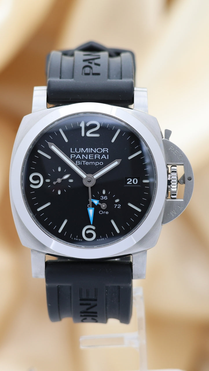 Panerai Luminor Bitempo 44mm Automatik Herrenuhr PAM01360 - Main product image