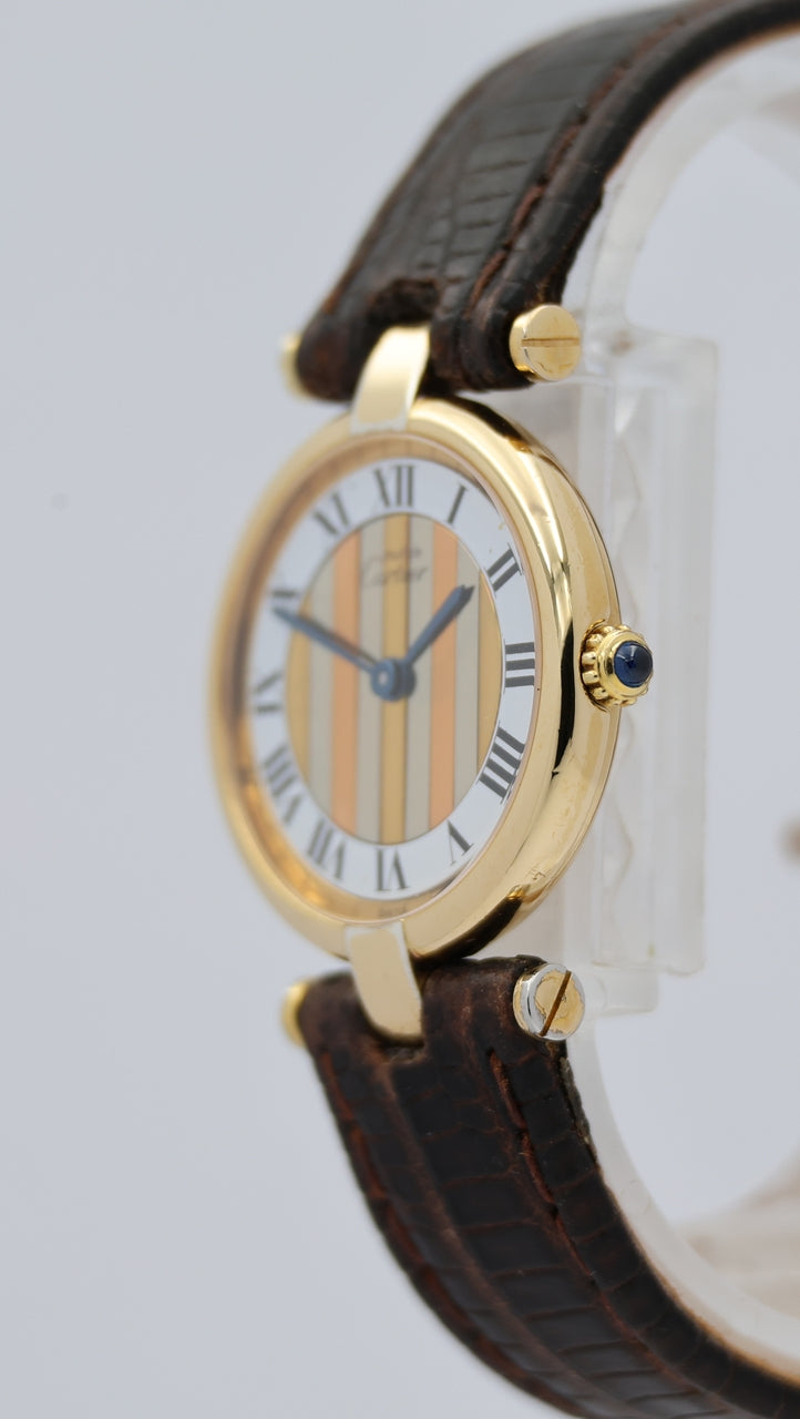 Cartier Tank Vermeil Quarz Lady 590004