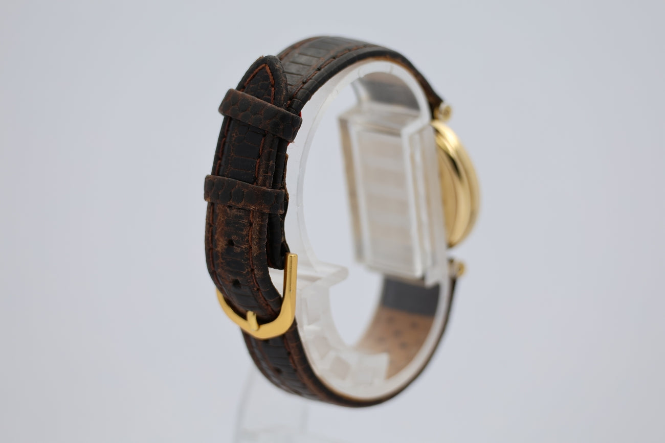 Cartier Tank Vermeil Quarz Lady 590004