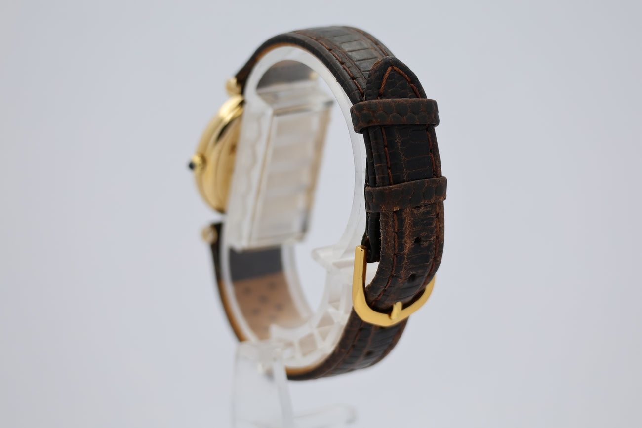 Cartier Tank Vermeil Quarz Lady 590004