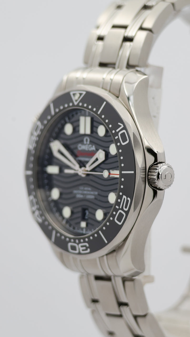 Omega Seamaster Diver 300 M Automatik Herrenuhr 42mm 21030422001001 - Detailansicht 7
