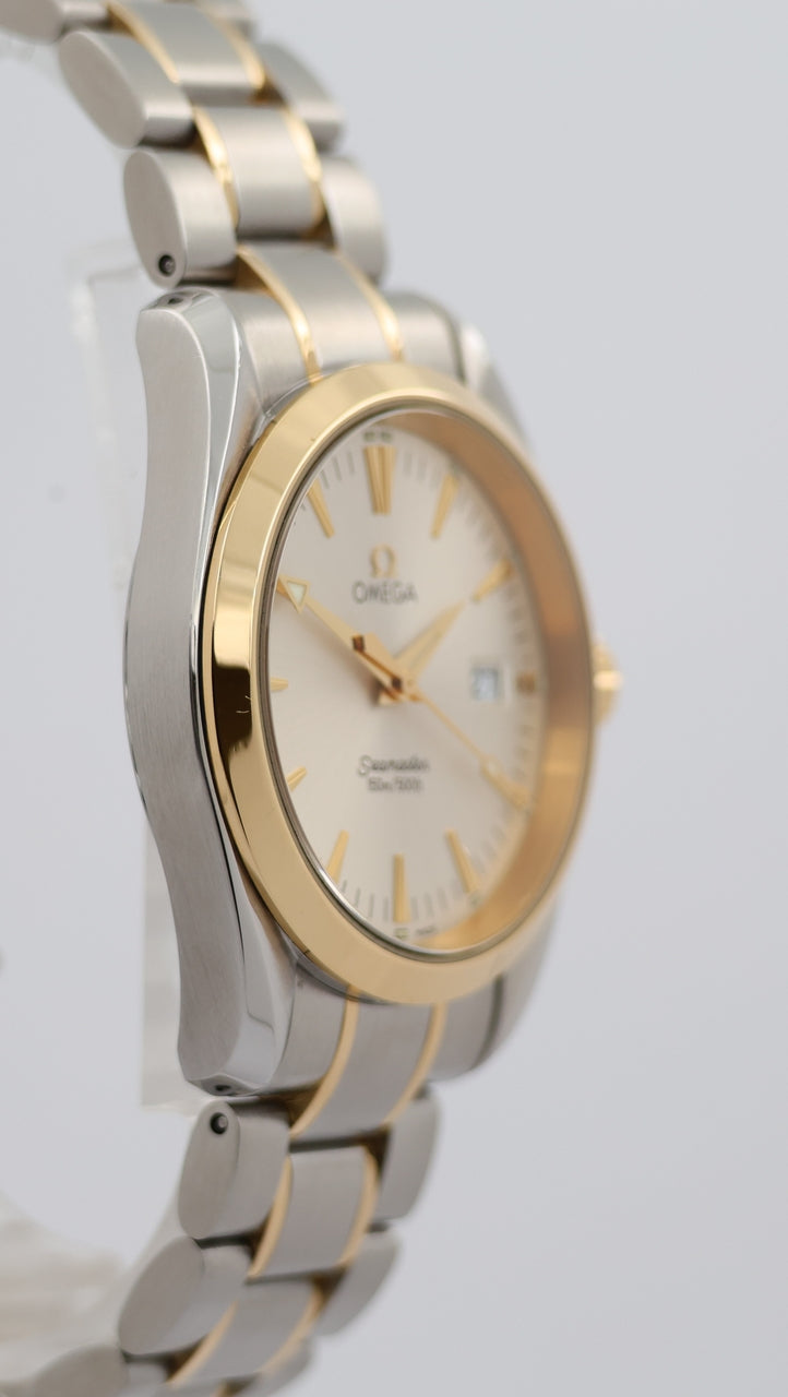 Omega Seamaster Aqua Terra 36mm Gold/Stahl 23183000 - Detailansicht 7