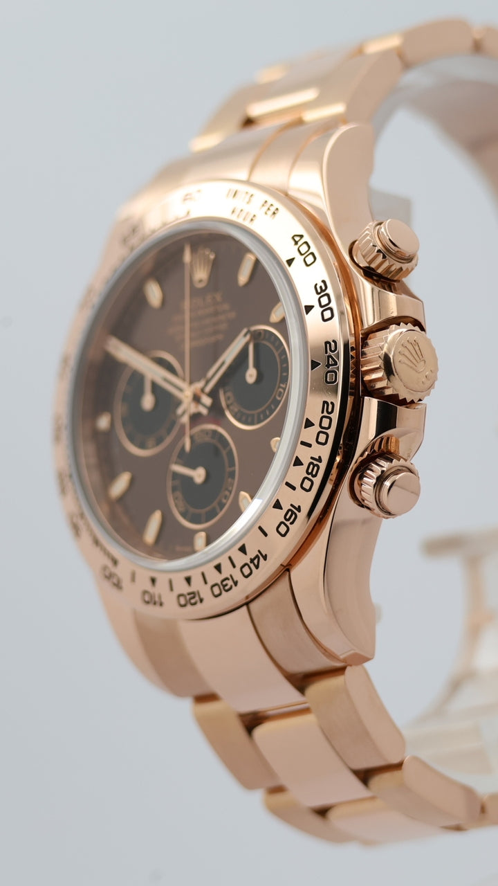 Rolex Daytona 40 Roségold Chocolate Automatik 116505 - Detailansicht 7