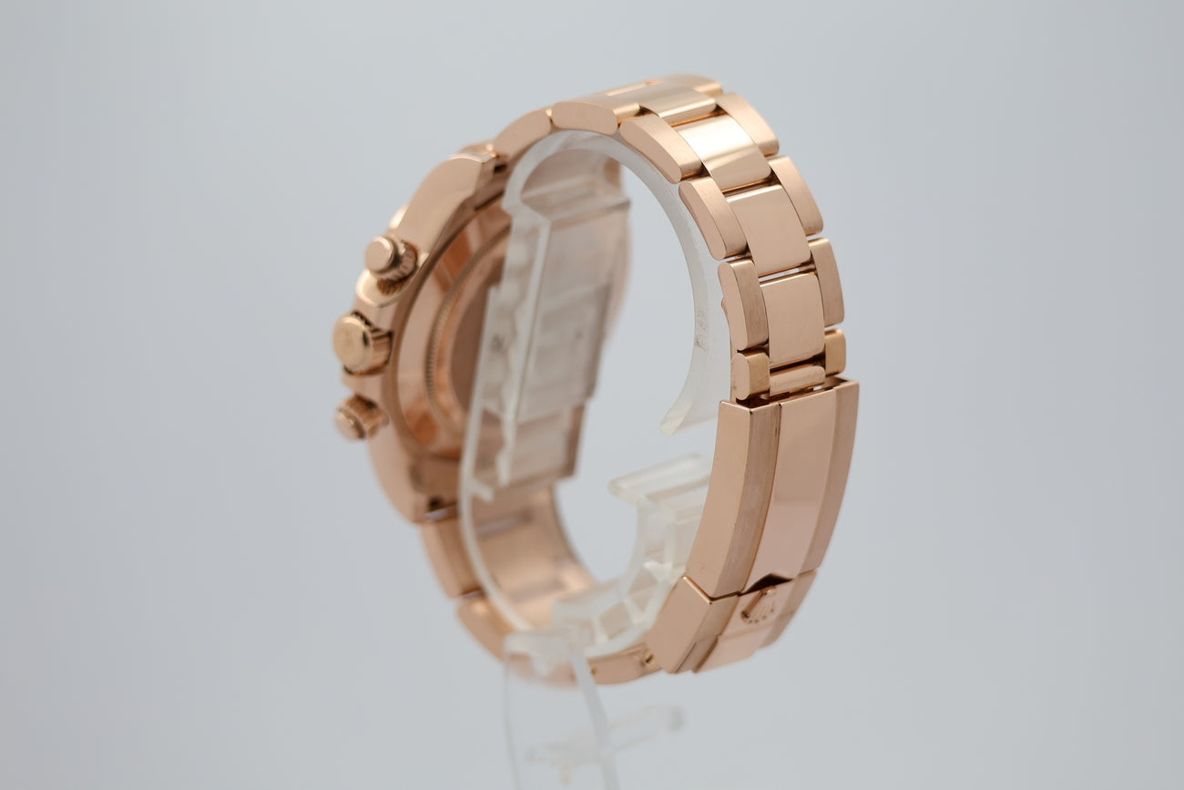 Rolex Daytona 40 Roségold Chocolate Automatik 116505 - Detailansicht 2