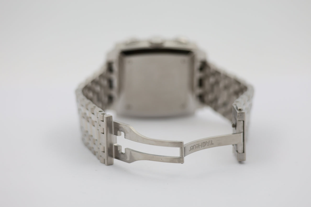 Tag Heuer Monaco Automatik Herrenuhr Blau CW2113 - Detailansicht 6