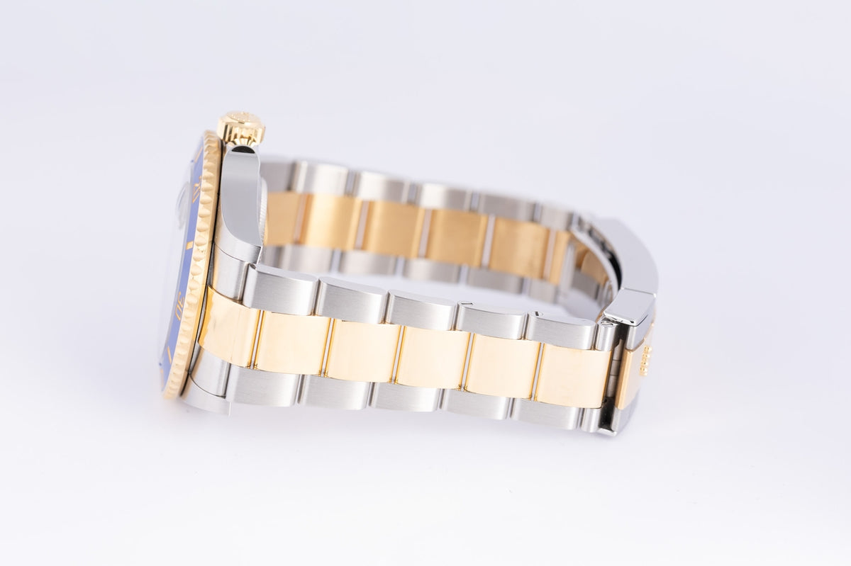 Rolex Submariner Date Stahl/Gold Bluesy 41mm Automatik 126613LB - Detailansicht 5