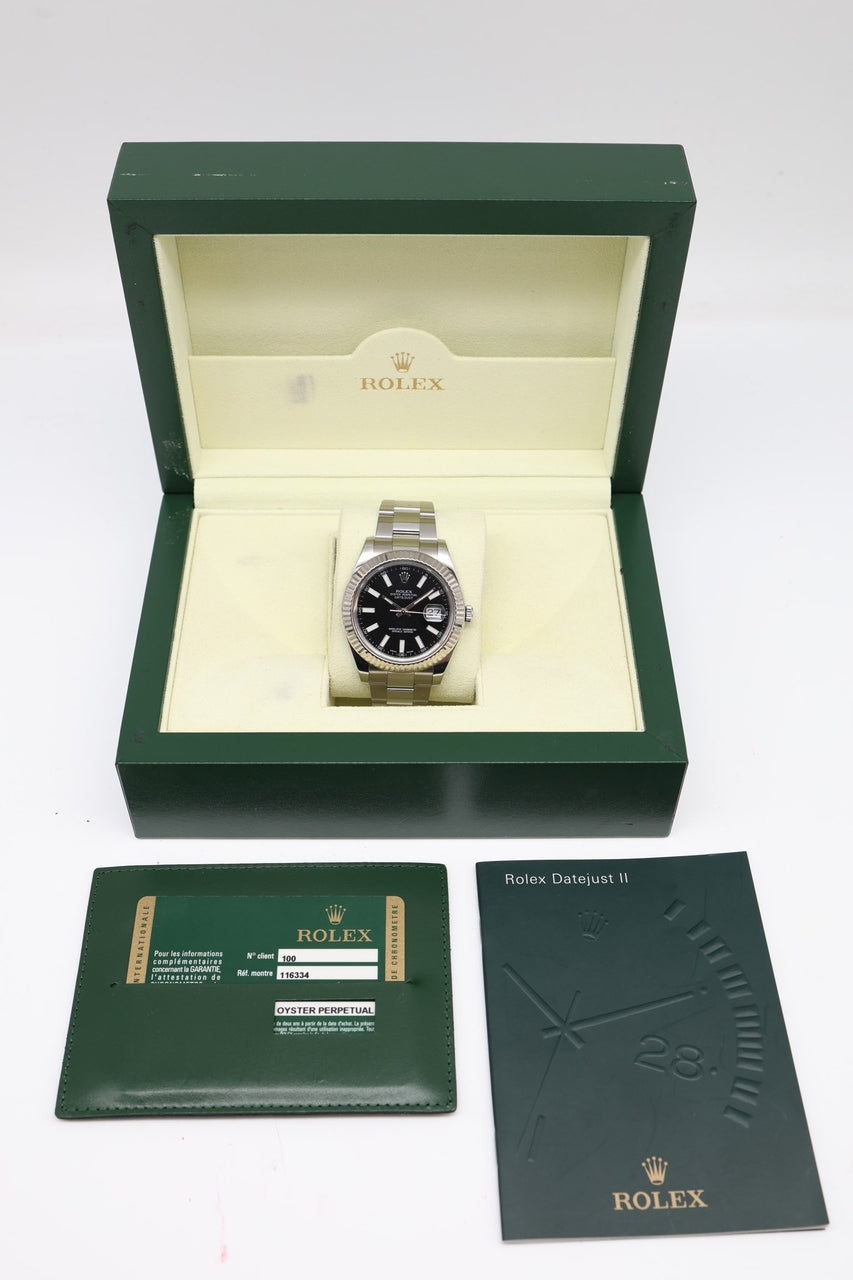 Rolex Datejust II 41 Automatik 116334 - Papiere und oder Lieferumfang